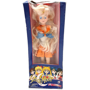 VTG Sailor Moon Sailor Venus 17" Adventure Doll 1995 Bandai Irwin New Open Box